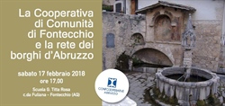                                                                                 La cooperativa di Comunità di Fontecchio e la rete dei borghi d'Abruzzo